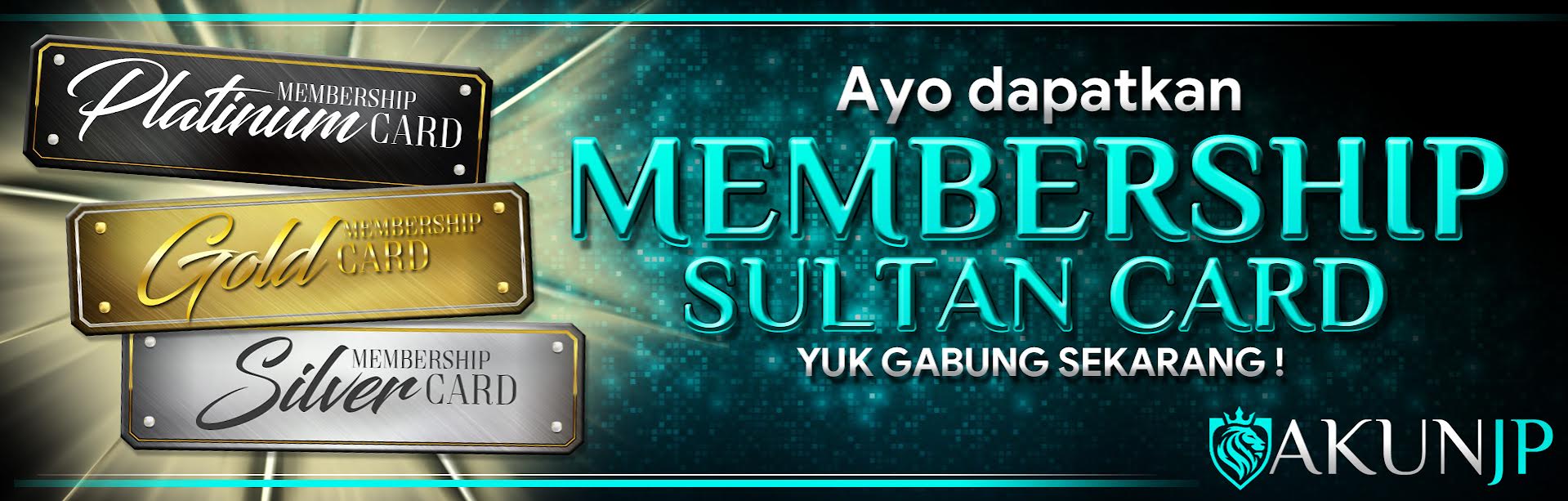 MEMBERSHIP SULTAN CARD AKUNJP