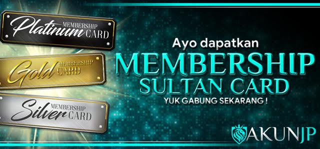 MEMBERSHIP SULTAN CARD AKUNJP